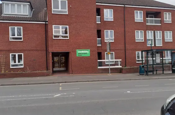 Shaftesbury John Grooms Court - outside view of care home